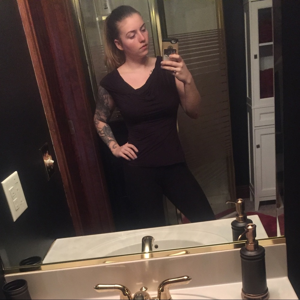 Purple H&M Shirt